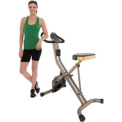 Exerpeutic Gold 500 XLS 400lb Weight Capacity Folding Upright Exercise Bike
