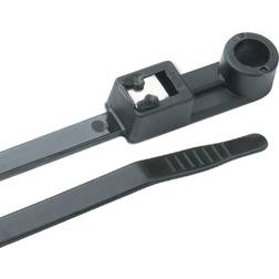 Ancor 199306 Cable Tie, Self-Cutting, Mounting, 14" Black, 20pc