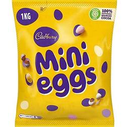 Cadbury Mini Eggs Milk Chocolate With Crisp Shell Candy, Easter Bag