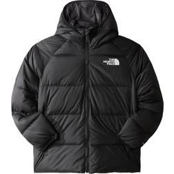 The North Face Boy's Printed Reversible North Down Hooded Jacket - TNF Black (NF0A7WOP-JK3)