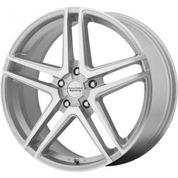 American Racing Machined Silver AR907 18x8 5/114.3 ET40 CB72.6
