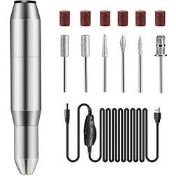 DELIFO Electric Portable Nail File Drills Kit 14-pack