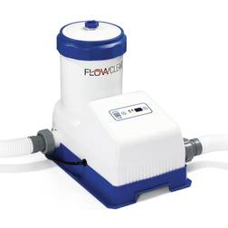 Bestway 2000 GPH Flowclear Smart Touch Wifi Above Ground Pool Filter Pump System 16.9 White 16.9