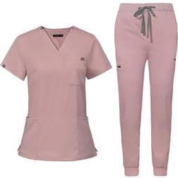 Niaahinn Medical Nursing Uniform Scrub Set