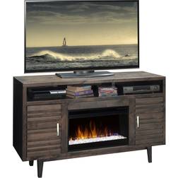 Avondale Charcoal Brown 61" Fireplace TV Stand