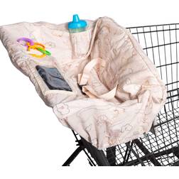 J.L. Childress Winnie The Pooh Shopping Cart And High Chair Cover Multi
