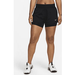 Nike Training 2-in-1 3" Shorts, Black