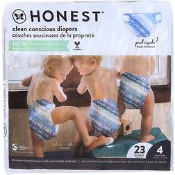 The Honest Company Clean Conscious Tie Dye Size 4 23pcs