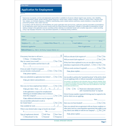 ComplyRight Wisconsin Job Application Pack of