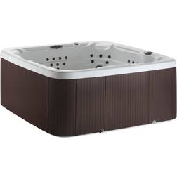 LifeSmart LS700DX 7-Person 90-Jet 230v Spa with Waterfall Arctic