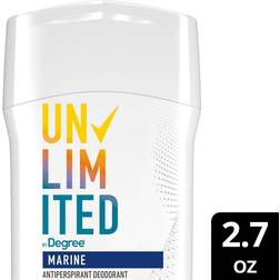 Degree Unlimited Invisible Solid 96-Hour Antiperspirant & Deodorant Stick Marine