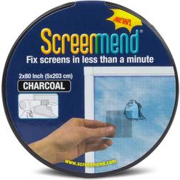 Screen mend Door and Window Screen Repair Roll Charcoal 2x80