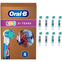 Oral-B Aufsteckbürsten Kids 8er Pack Spiderman Zahnpflegezubehör 1.0