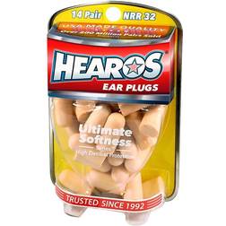 Hearos Ultimate Softness Series Ear Plugs 14-Pair