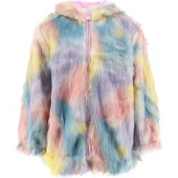 Stella McCartney Kid's Faux Fur Jacket - Multicolored