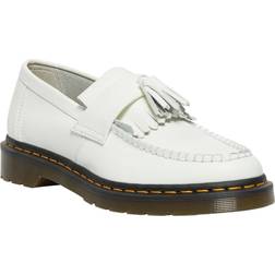 Dr. Martens White Adrian Loafers