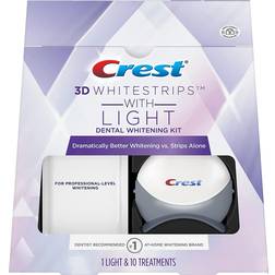 Crest 3D Whitestrips With Light Teeth Whitening Kit 10-pack