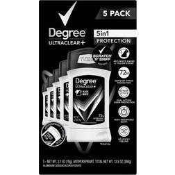 Degree Men UltraClear+ Antiperspirant Deodorant, Black & 2.7 Oz 5