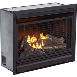Bluegrass Living 29 in. 26,000 BTU, Remote Control Vent Free Natural Gas Fireplace Insert