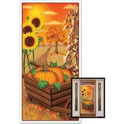 Beistle 1-Pack Decorative Fall Door Cover, 30-Inch by 5-Feet