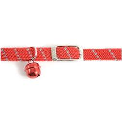 Ancol Reflective All-Elastic Cat Collar Red