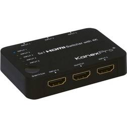 KanexPro 5x1 HDMI Switcher with 4K Support - SW-HD5X14K