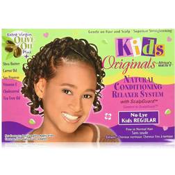Africa's Best Natural Conditioning Relaxer System, No Lye Formula, For Coarse Hair, enriched Extra Virgin Shea Vitamin