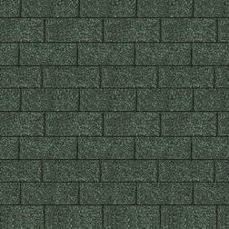 Karibu Dachschindel »Dacheindeckung«, Bitumen, dunkelgrün, Paketinhalt: 3 m²