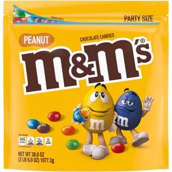 M&M's Peanut Chocolate Candies 38oz