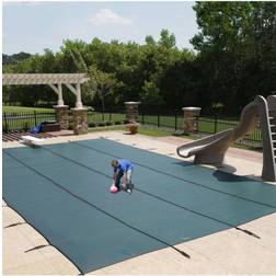 Blue Wave Sports Mesh In-Ground Pool Safety Cover Green