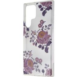 Coach Protective Case for Galaxy S22 Ultra Moody Floral CSA-011-MDYFC-V White