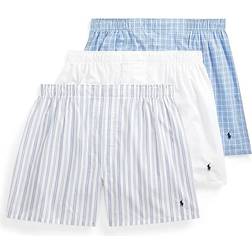 Polo Ralph Lauren Classic Fit Woven Boxer Shorts 3-pack