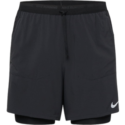 Nike Men's Stride Dri-FIT Hybrid Running Shorts - Black