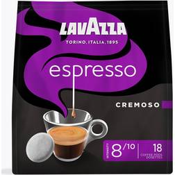 Lavazza Espresso Cremoso 125g, 18 Pads
