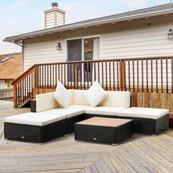 OutSunny 6 Pieces Deluxe Outdoor Lounge Set