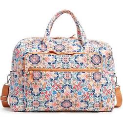 Vera Bradley Grand Weekender Travel Bag, Enchanted Mandala-Recycled Cotton