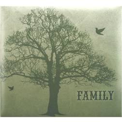 MCS MBI 12''x12'' Post Bound Scrapbook Album with Name Window Family Tree