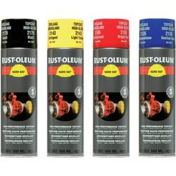 Rust-Oleum Hard Hat Aerosol Industrial Spray Paint Top Coat Grå