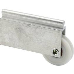 Prime-Line Mirror Door Roller Assembly, 1-1/2 in. Plastic Roller, Ball Bearings, Concave
