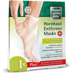 Fusspflegemittel, Latschenkiefer Hornhaut Entferner Maske Plus Aktiv-Konzentrat + 1 Paar Socken, St.