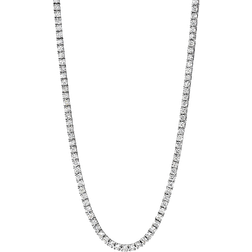 Diana M Necklace - White Gold/Diamonds