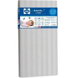 Sealy Butterfly 2-Stage Crib & Toddler Mattress 28x52"