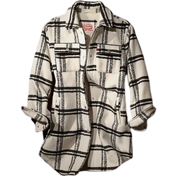 Levi's Women's Plaid Fleece-Lined Shirt Jacket
