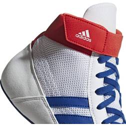 adidas HVC Wrestling Shoes White/Red/Royal