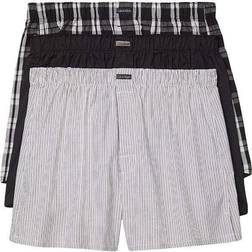 Calvin Klein Traditional Boxers, Pack of Gray/Black
