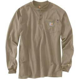 Carhartt Flame-Resistant Force Cotton Long Sleeve Henley • Price