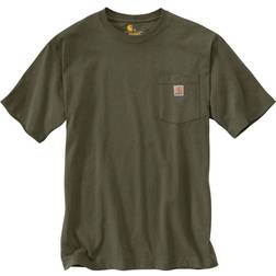 Carhartt Men's Heavyweight Short Sleeve Pocket T-shirt