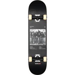 Globe G2 Ramones Skateboard Black/White 7.75