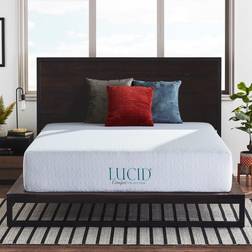 Lucid Comfort Collection 10 Inch Gel Memory Twin