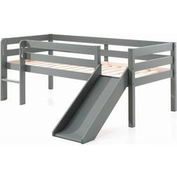 Vipack Pino Low Mid Sleeper Bed with Slide 175x207.6cm